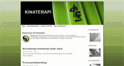 Desktop Screenshot of kinaterapi.se