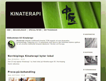 Tablet Screenshot of kinaterapi.se